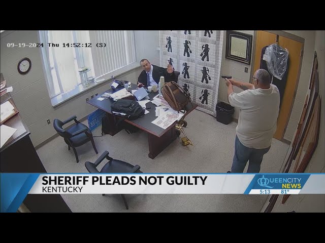 ⁣Ky. sheriff pleads not guilty to fatally shooting judge