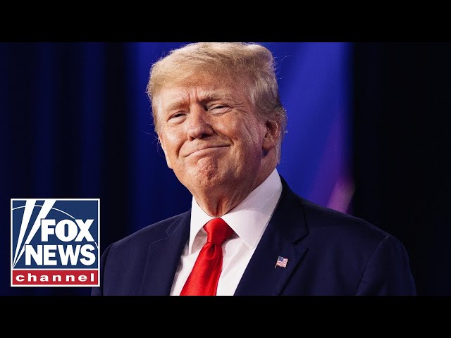 ⁣Trump holds town hall in Fayetteville, NC