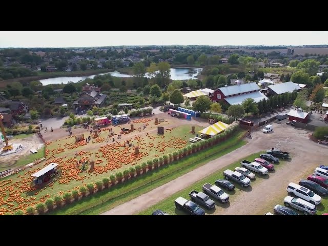 ⁣Come along to explore Bengtson's Pumpkin Farm in Homer Glen