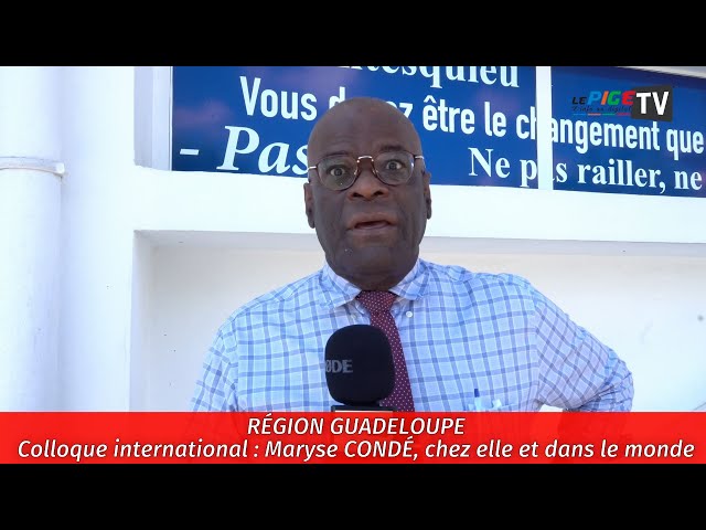 ⁣Région Guadeloupe - Colloque international : Maryse CONDÉ, chez elle et dans le monde