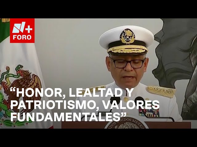 ⁣Honor, lealtad y patriotismo, los principios fundamentales de la Armada de México - Las Noticias