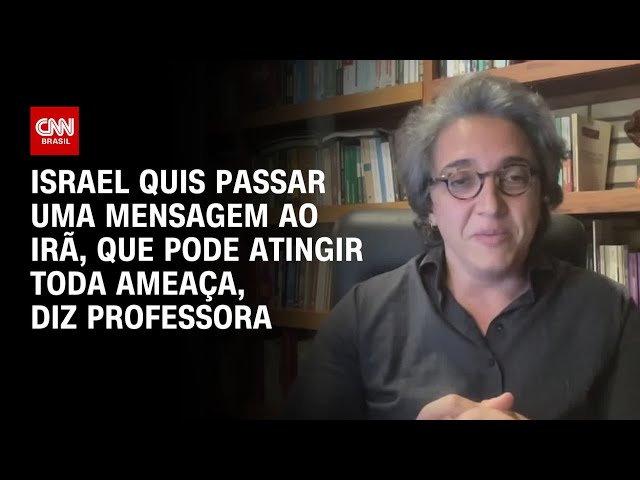 ⁣Israel quis passar uma mensagem ao Irã, que pode atingir toda ameaça, diz professora | WW