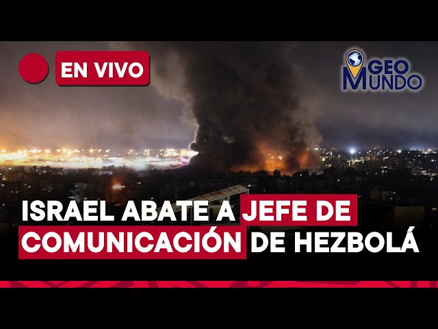 ⁣Israel abate a jefe de comunicación de Hezbolá | Geomundo