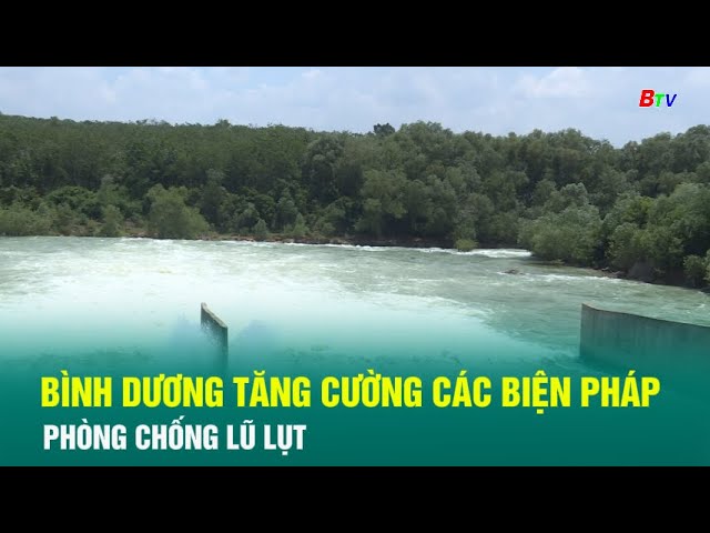 ⁣Bình Dương tăng cường các biện pháp phòng chống lũ lụt