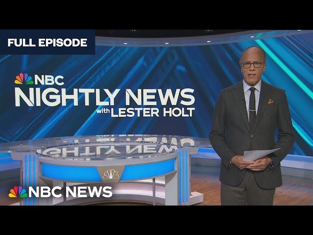 ⁣Nightly News Full Broadcast - Oct. 4