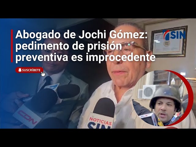 ⁣Abogado de Jochi Gómez: pedimento de prisión preventiva es improcedente