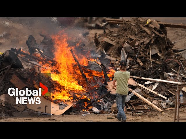 ⁣Hurricane Helene: Scale of devastation from record storm unfathomable