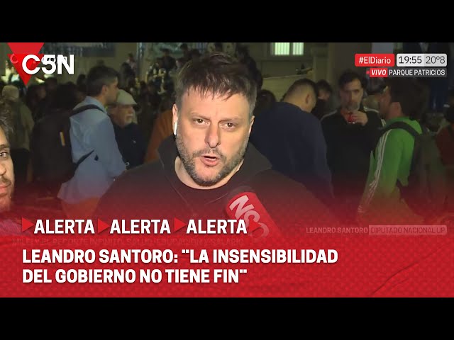 ⁣TENSIÓN en el HOSPITAL BONAPARTE: hablamos con LEANDRO SANTORO