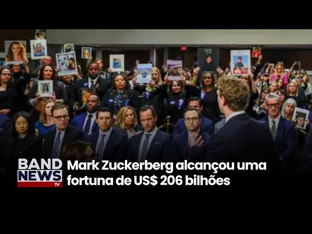 ⁣Mark Zuckerberg se torna o 2º mais rico do mundo | BandNewsTV