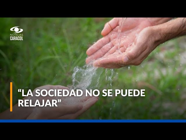 ⁣Director de la CAR pide endurecer medidas para ahorrar agua en Bogotá