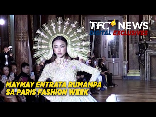 ⁣Maymay Entrata rumampa sa Paris Fashion Week | TFC News Digital Exclusives