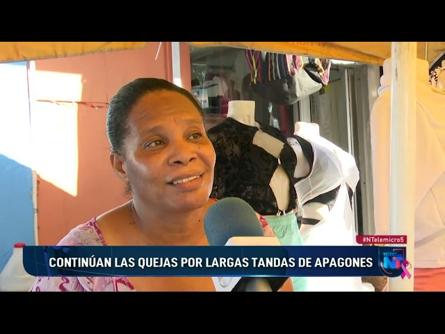 ⁣Continúan las quejas por largas tandas de apagones