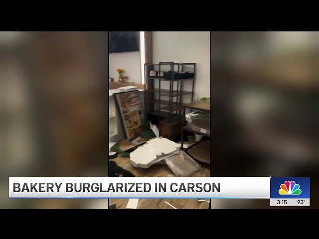 ⁣Bakery in Carson vandalized, burglarized by homeless woman