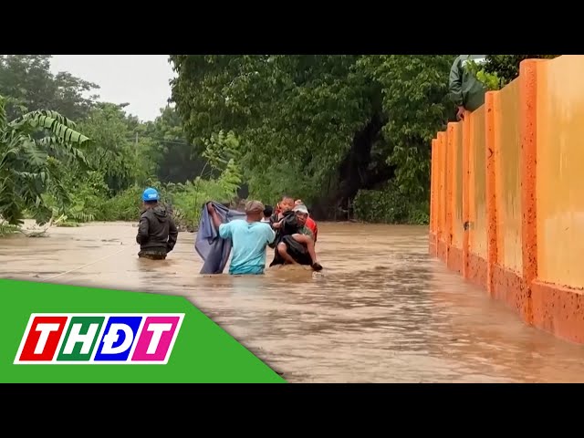 ⁣Philippines: Số người thiệt mạng do bão Krathon gia tăng | THDT