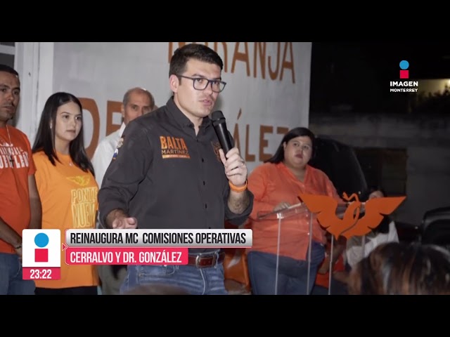 ⁣Reinauguran Comisiones Operativas de MC en Cerralvo | Noticias MTY con Claudia Ovalle