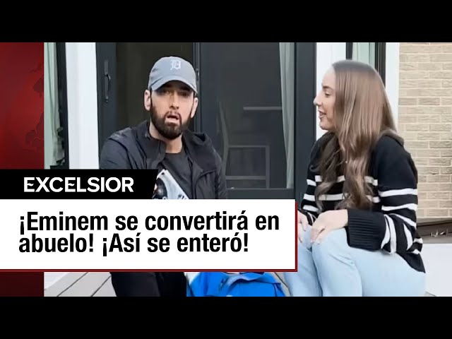 Eminem se convertirá en abuelo por primera vez