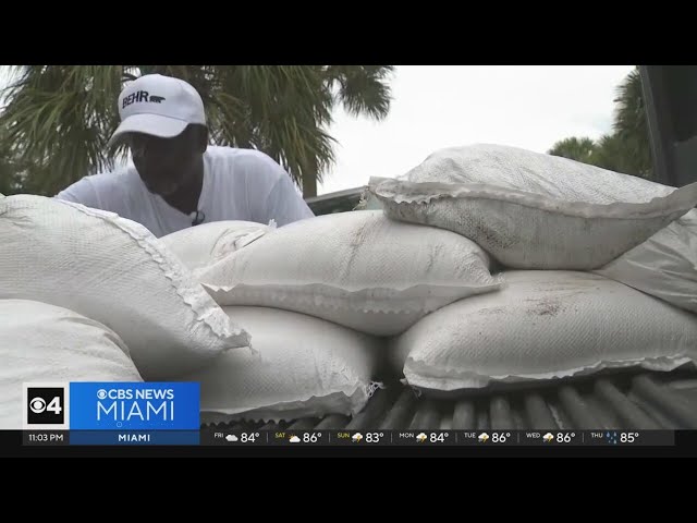 ⁣Preparations begin for potentially heavy rain in South Florida