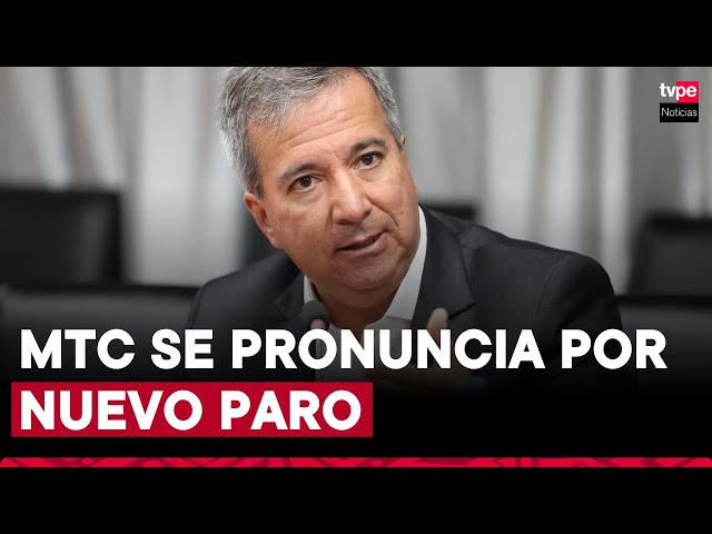 ⁣Ministro de Transportes considera que paro de transportistas para el 10 de octubre es innecesario