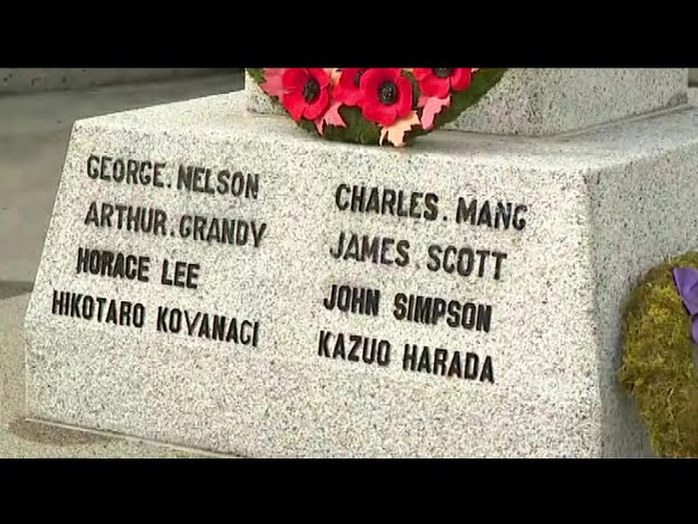 ⁣Two Japanese-Canadian soldiers' names to be added to Richmond cenotaph