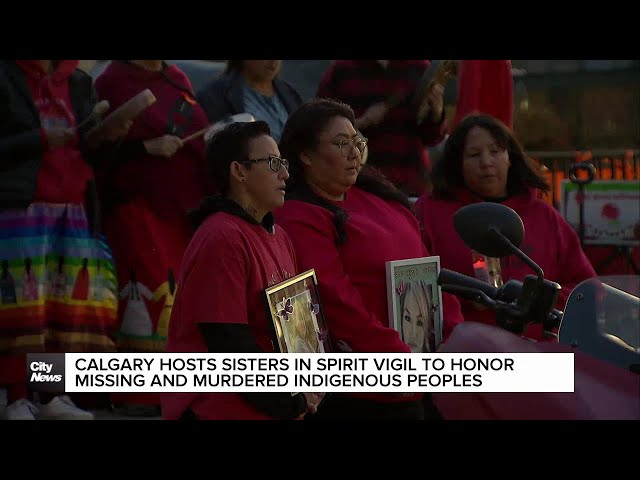 ⁣Sisters in Spirit vigil hosted in Calgary to honor Missing and Murdered Indigenous Peoples