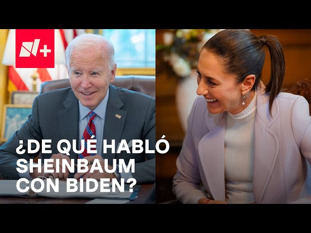 Presidenta Claudia Sheinbaum sostuvo llamada con Joe Biden y encabezó desfile en Veracruz