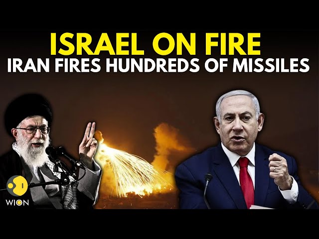 ⁣Iran Attacks Israel LIVE: More Israeli Strikes Pound Beirut After Fresh Warning From Iran | Wion