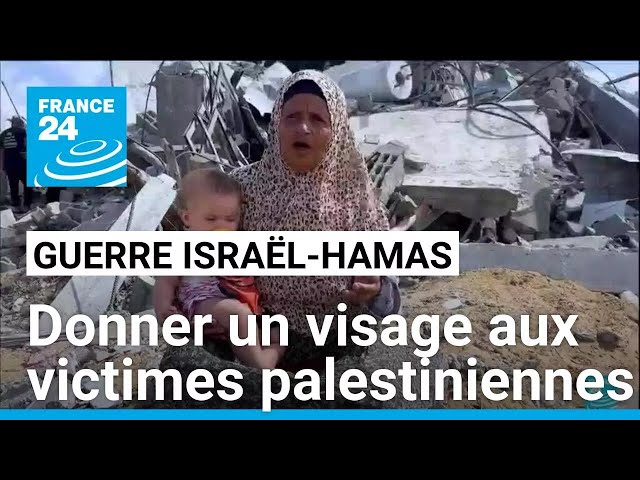 ⁣Donner un visage aux victimes palestiniennes du conflit Israël-Hamas • FRANCE 24