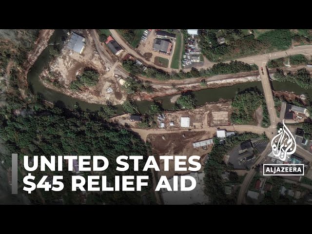 ⁣Hurricane Helene aftermath: US president allocates $45 million for relief aid