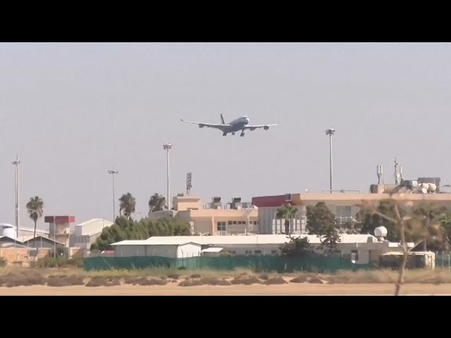 ⁣First Australian repatriation flight arrives in Cyprus