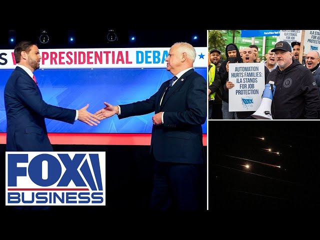 ⁣Port workers hit the picket line, America meets the VP nominees | FOX Business recap