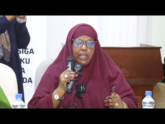 ⁣Sen Saynab"Dowladda waxaa laga rabaa canshuurta ay qaadeyso in ay ku horumariso dadka naafada a