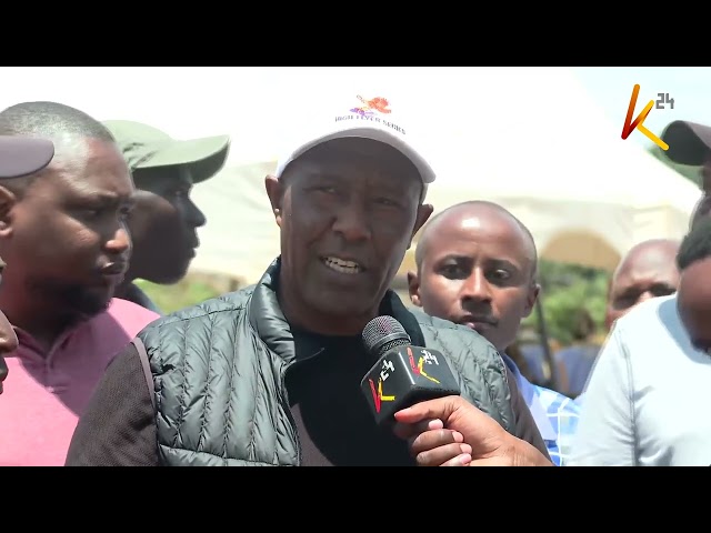 ⁣Chaos erupts in Nyeri during a public participation exercise