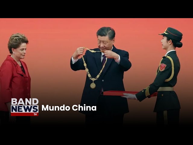 ⁣Dilma Rousseff recebe medalha da amizade de Xi Jinping | BandNews TV