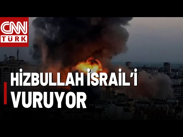 ⁣İsrail'de Sirenler Çalıyor! Hizbullah Lübnan'dan İsrail'i Vuruyor!