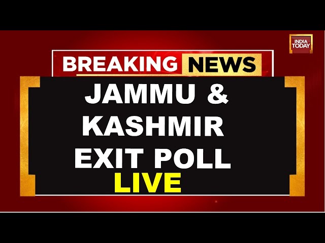 ⁣Jammu & Kashmir Exit Poll Live: Jammu And Kashmir Exit Poll Live On India Today Live