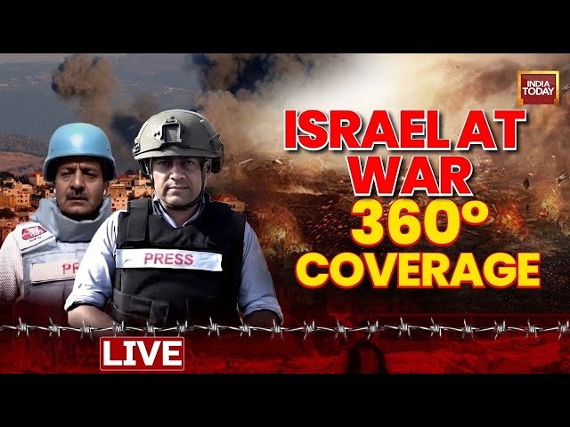 ⁣LIVE: Israeli Invasion Of Lebanon | Israel Targets Hezbollah Strongholds In Lebanon Raids