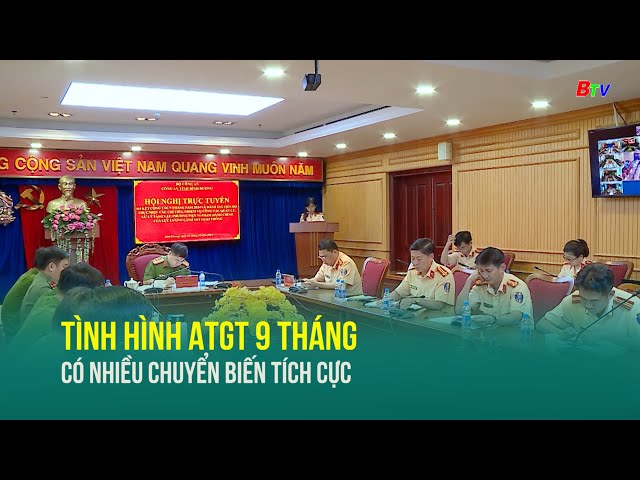 ⁣Tình hình ATGT 9 tháng có nhiều chuyển biến tích cực