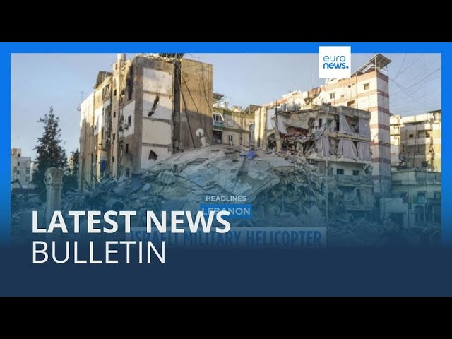 ⁣Latest news bulletin | October 5th – Midday