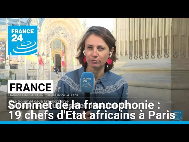 ⁣Sommet de la francophonie : seulement 19 chefs d'État africains à Paris • FRANCE 24