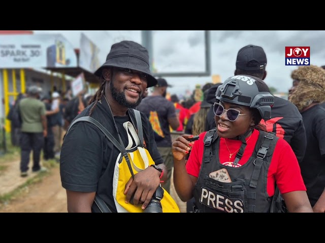 ⁣"Ghanaian Musician Worlasi Calls Out President Over Remanded Protestors at #FreeTheCitizens Dem