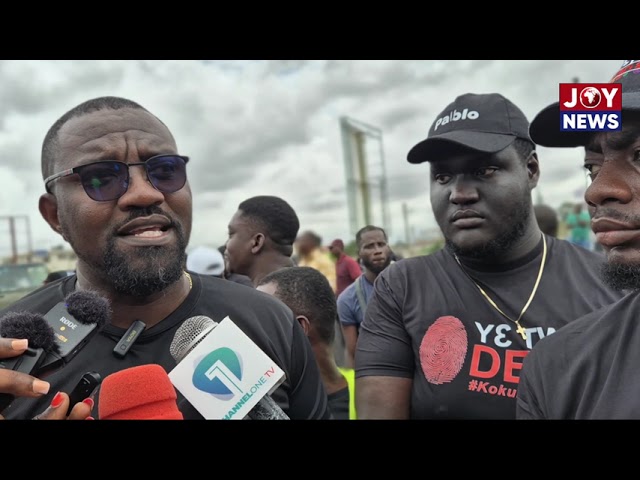 ⁣During the NDC era, the water wasn’t this polluted,” John Dumelo NDC parliamentary candidate