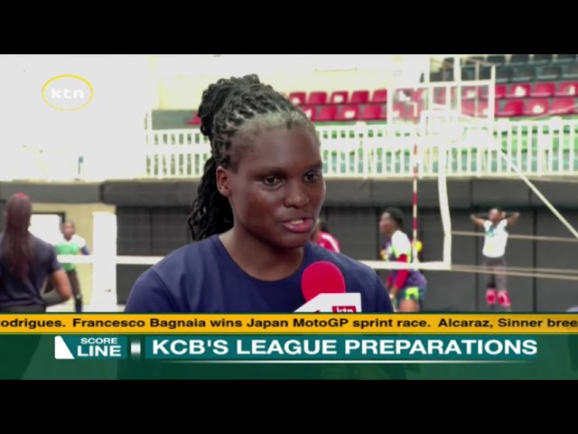 ⁣Kenya Women's Volleyball League champions KCB prepares to defend their title