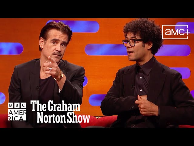 ⁣Richard Ayoade and Colin Farrell Recite Poetry  The Graham Norton Show | BBC America