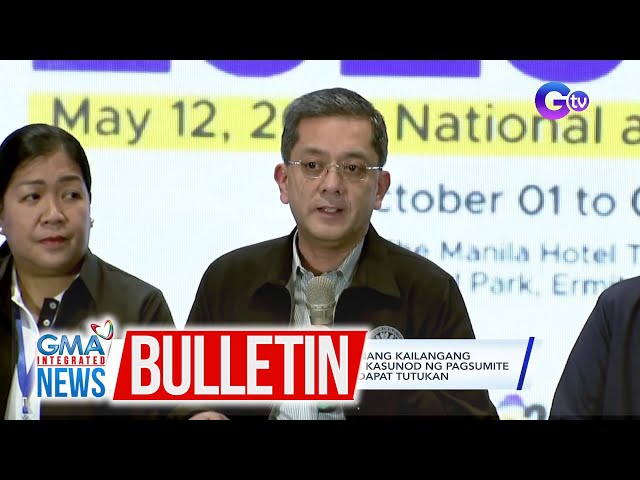 ⁣Comelec, 'di pa nakikitang may lugar nang kailangang ideklarang... | GMA Integrated News Bullet