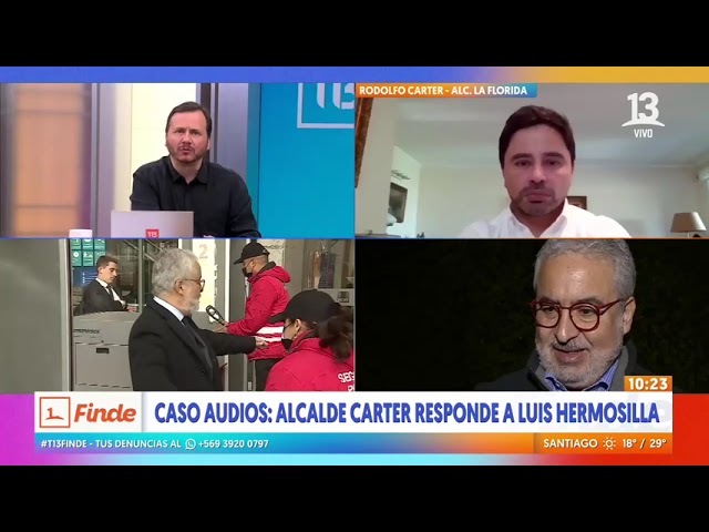 ⁣Caso Audios: Alcalde Carter responde a Luis Hermosilla