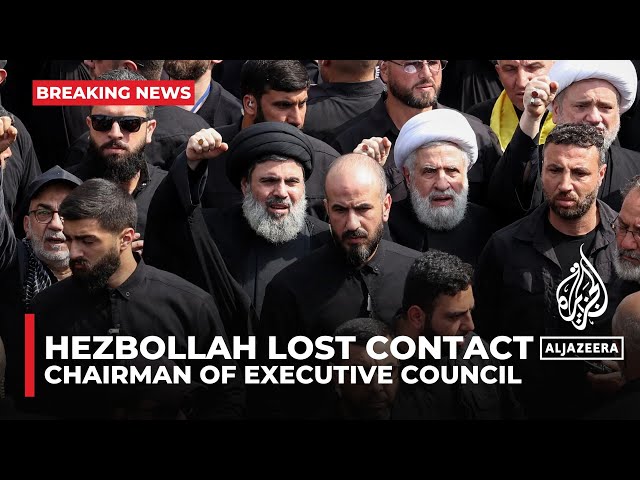 ⁣Hezbollah lost contact with chairman of executive council: Source