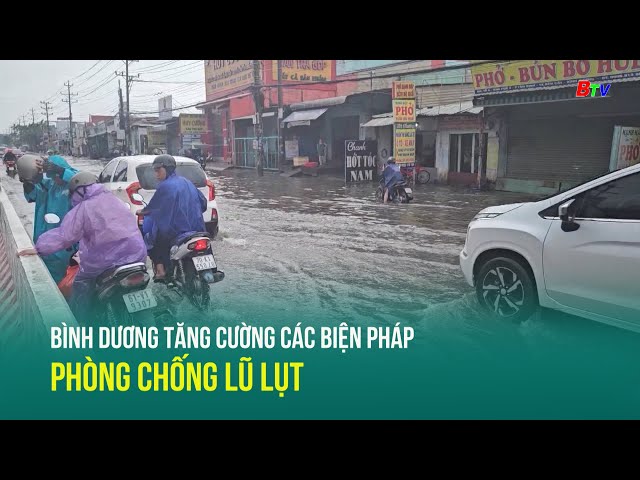 ⁣Bình Dương tăng cường các biện pháp phòng chống lũ lụt