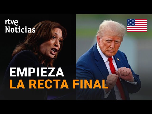 ⁣EE.UU.: La TENSIÓN en ORIENTE PRÓXIMO acapara la ATENCIÓN de la CAMPAÑA ELECTORAL | RTVE Noticias