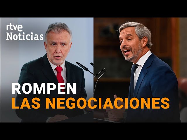 ⁣CRISIS MIGRATORIA: El PP rompe la NEGOCIACIÓN con el GOBIERNO por su "RENUNCIA" a la AYUDA