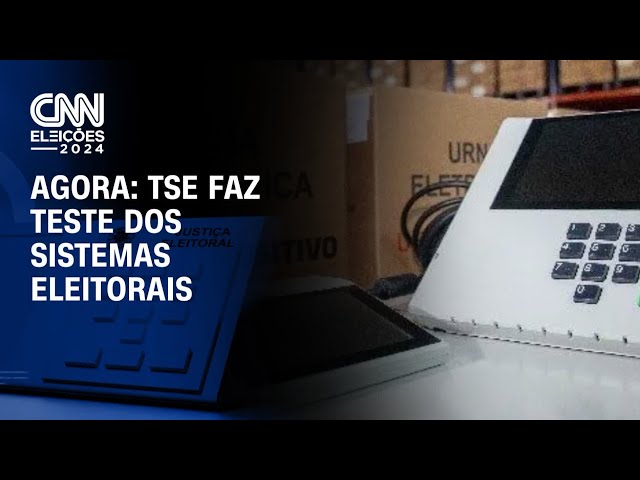 ⁣Agora: TSE faz teste dos sistemas eleitorais | AGORA CNN